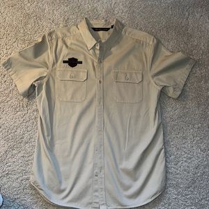 Harley Davidson Button Down